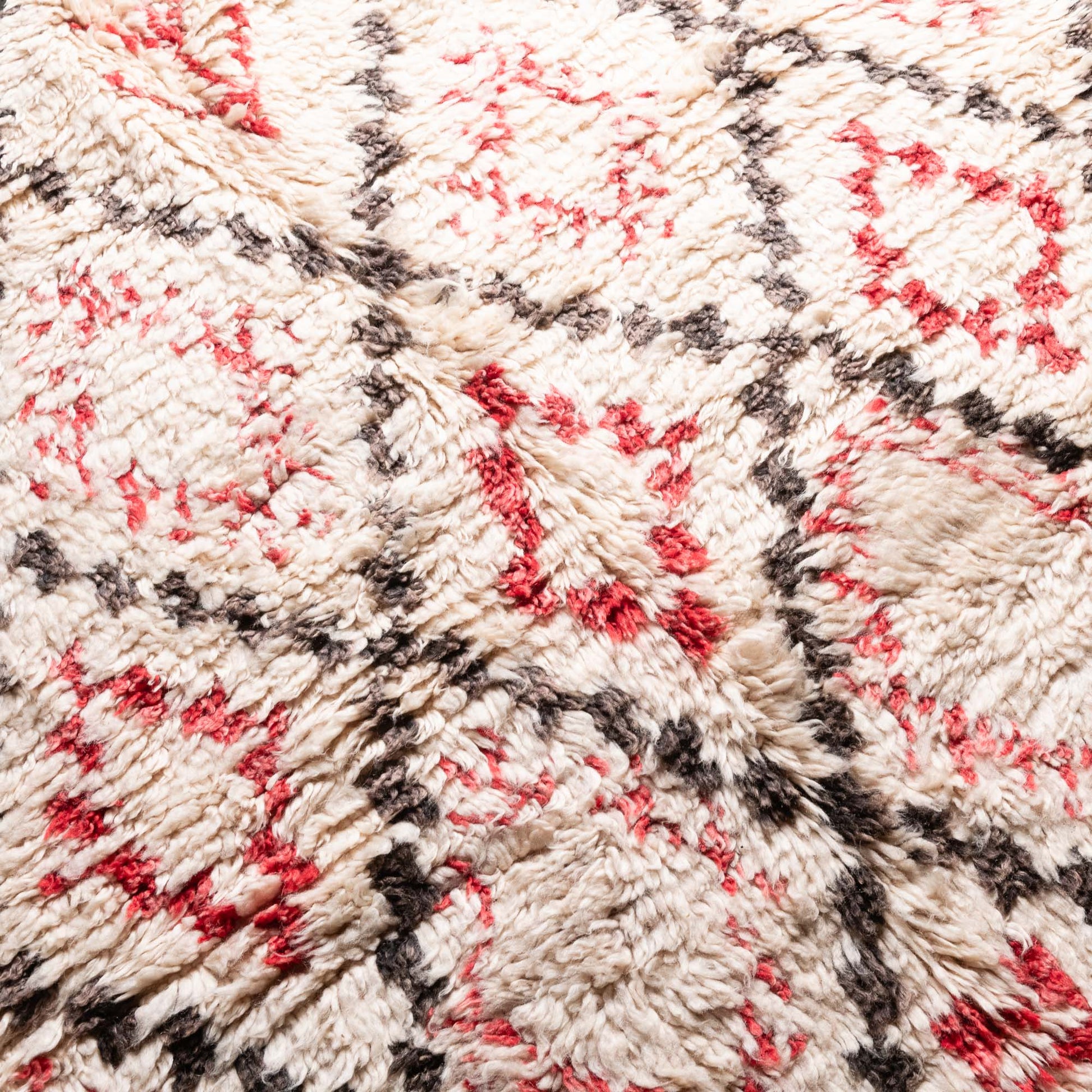 Asmaa - vintage beni ourain rug-2