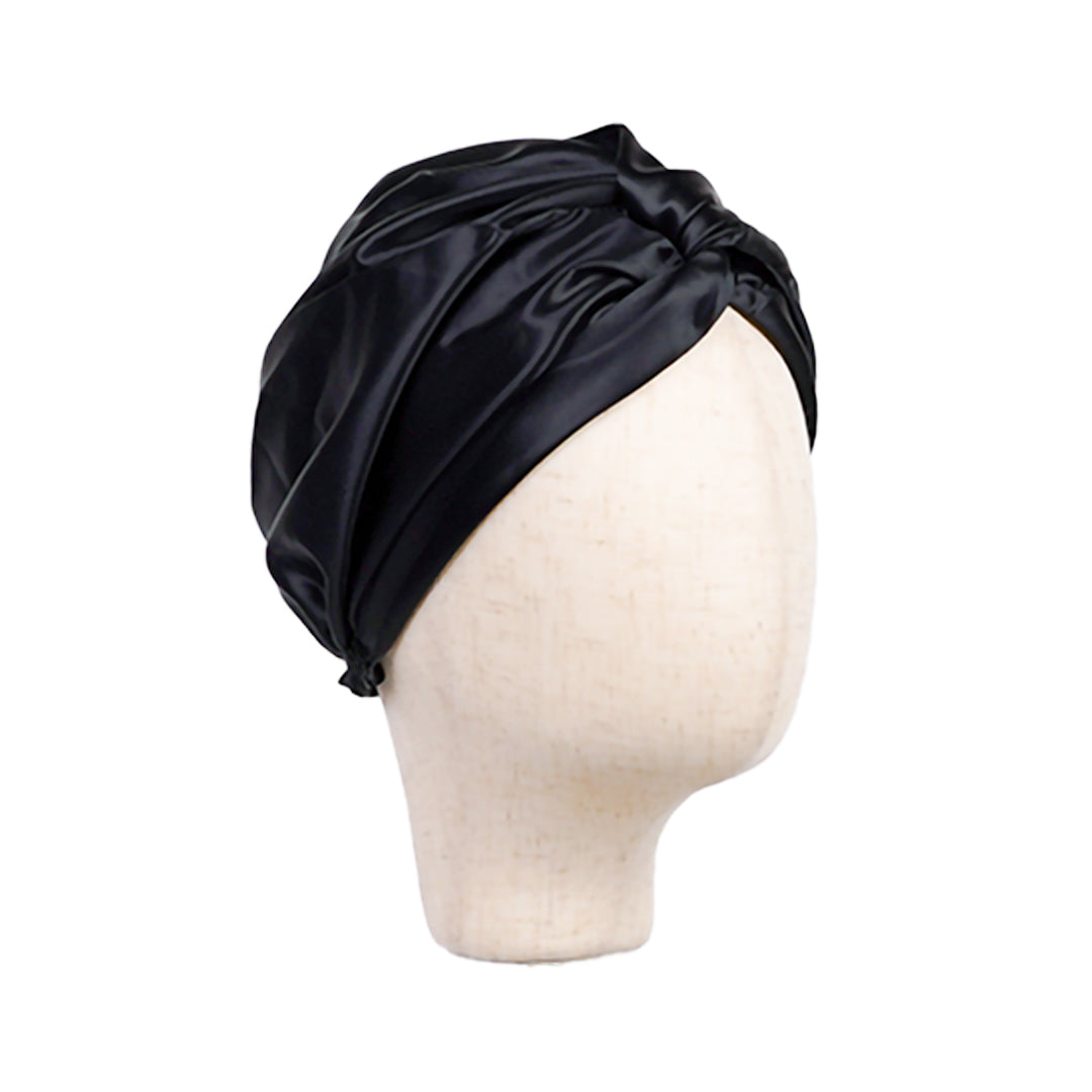 Double Sided Silk Bonnet with Adjustable Band-13
