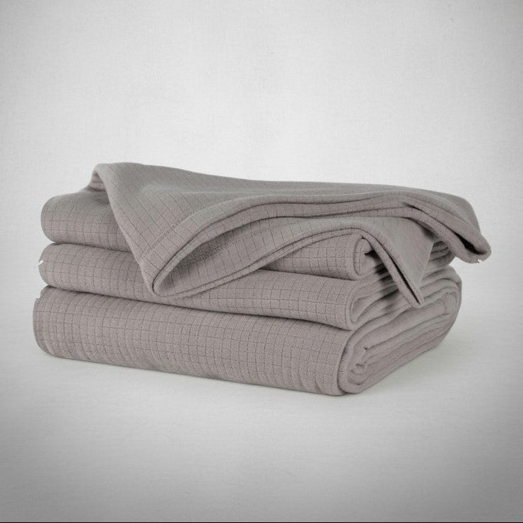 BPS Collection Grid Pattern Fleece Blankets-9