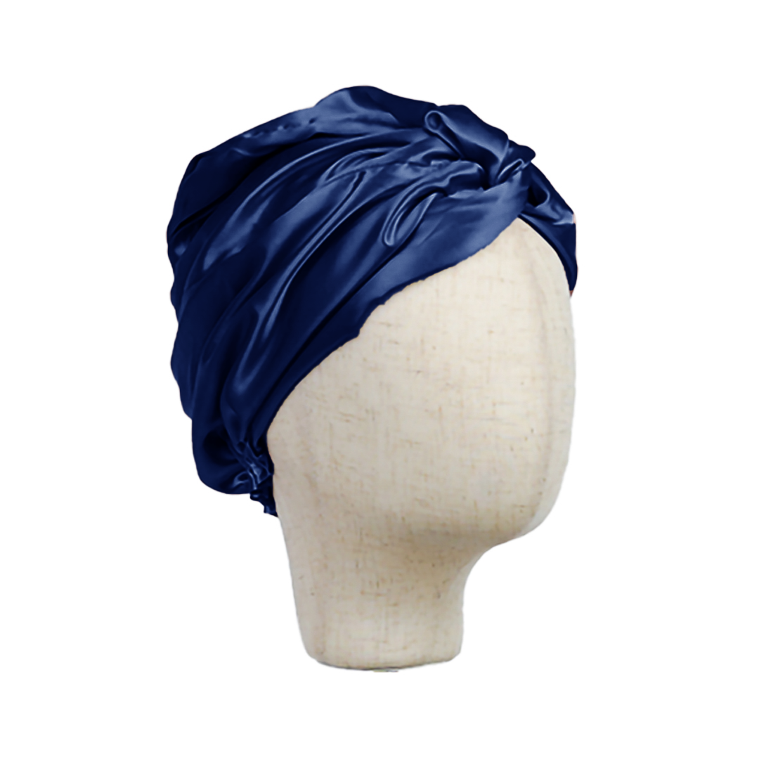 Double Sided Silk Bonnet with Adjustable Band-11