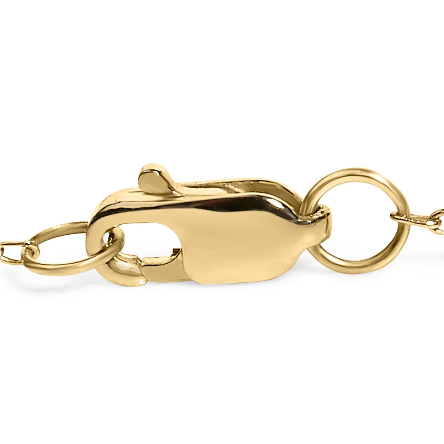 14K Gold 1/2 Cttw Bezel Set Lab Grown Diamond Station Bracelet-2