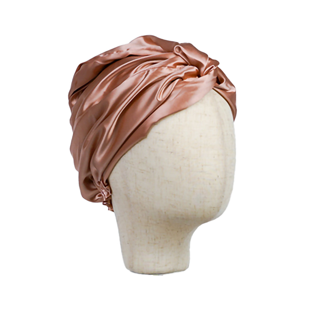 Double Sided Silk Bonnet with Adjustable Band-8