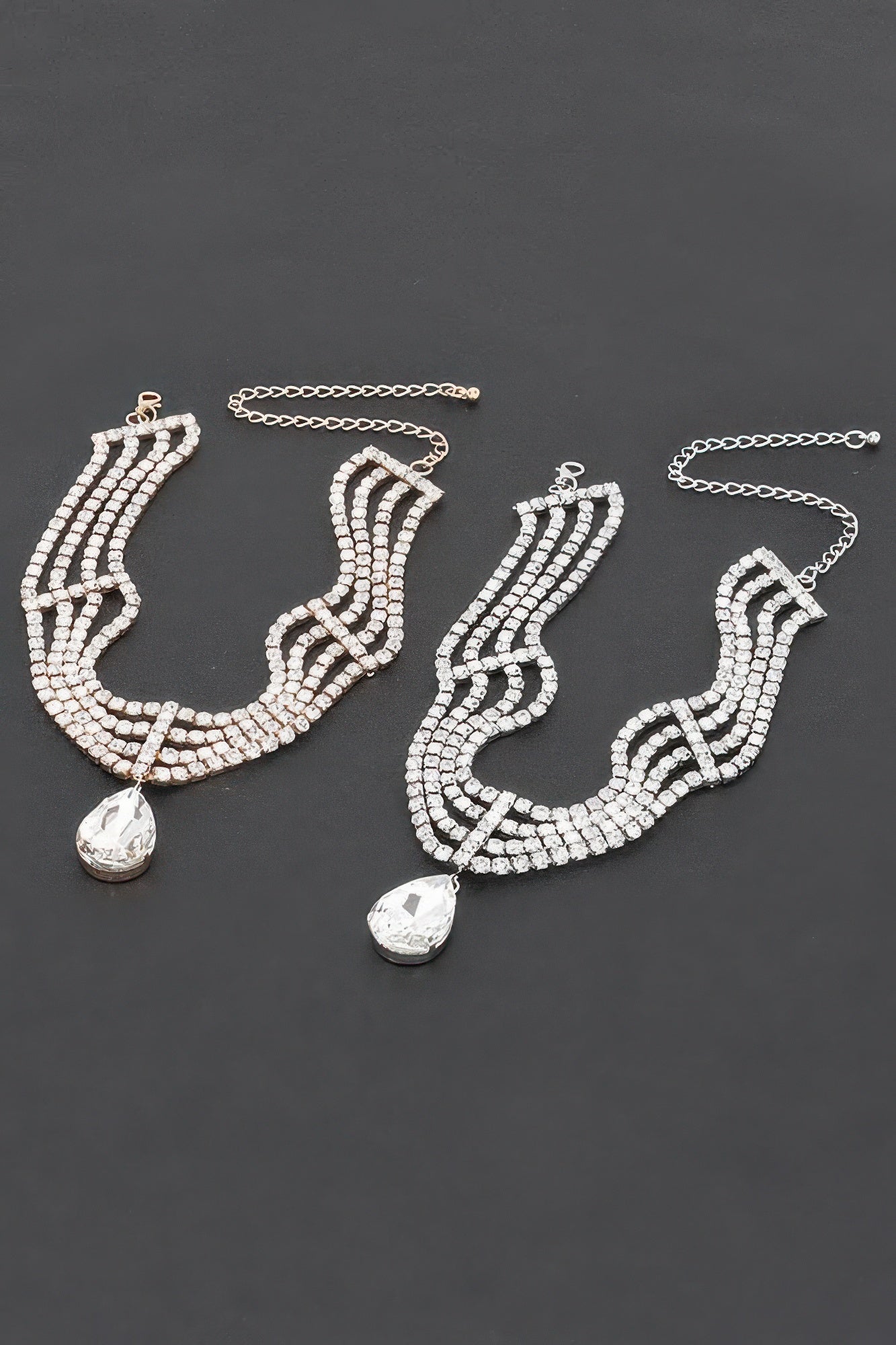 BROADWAY Rhinestone Choker & Crystal Pendant: NYFW BYMANYC ® New York-4