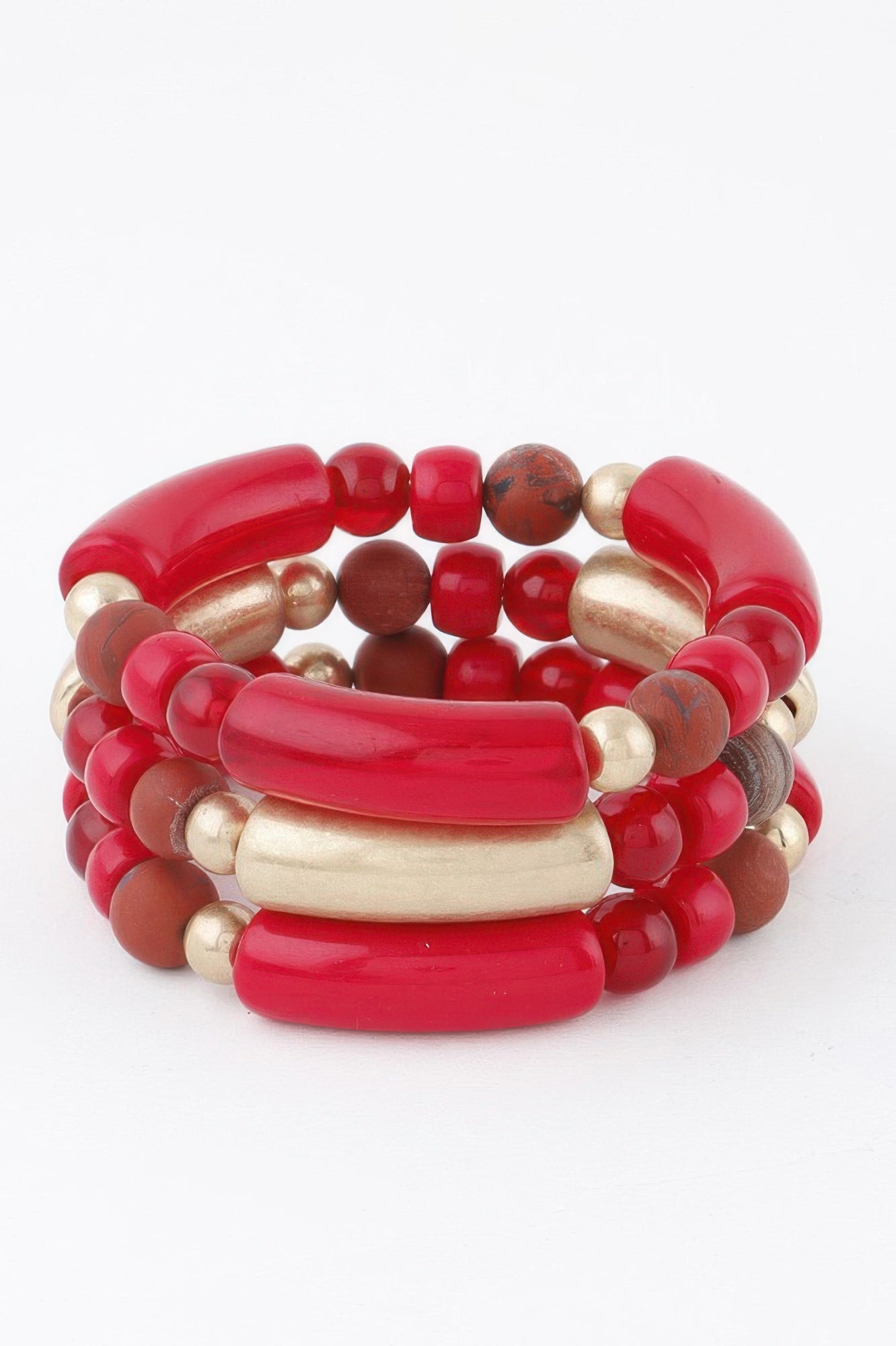 BROOKLYN Two-Toned Bead Bracelet - New Collection Los Angeles - BYMANYC ® New York-2