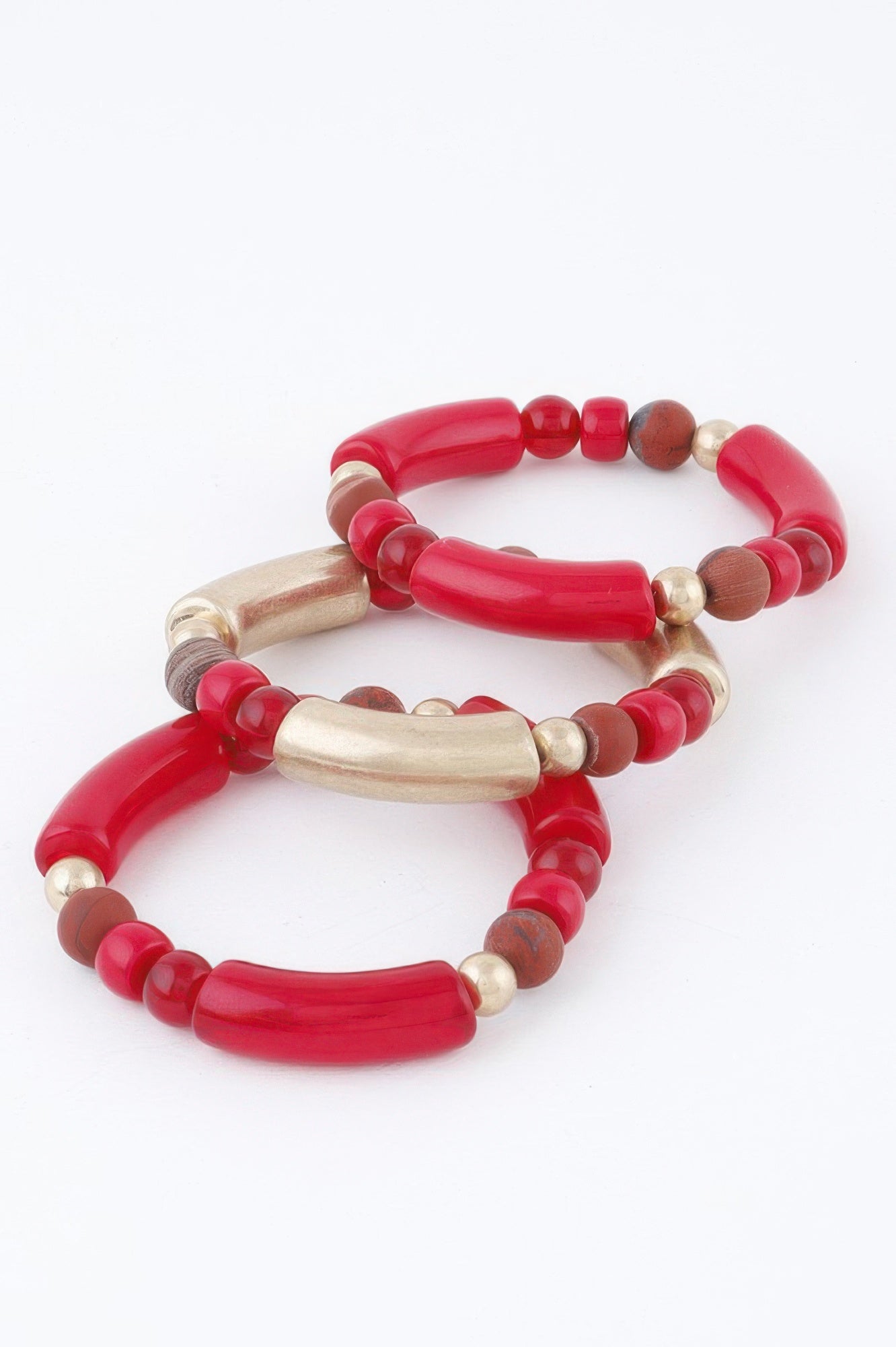 BROOKLYN Two-Toned Bead Bracelet - New Collection Los Angeles - BYMANYC ® New York-3