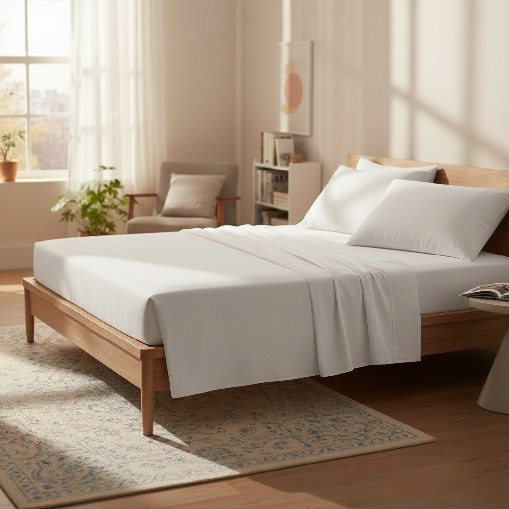 BS Collection Brushed Microfiber Twill Weave Sheets-0