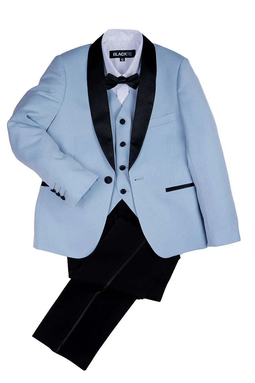 "London" Kids Tuxedo (5-Piece Set)-9