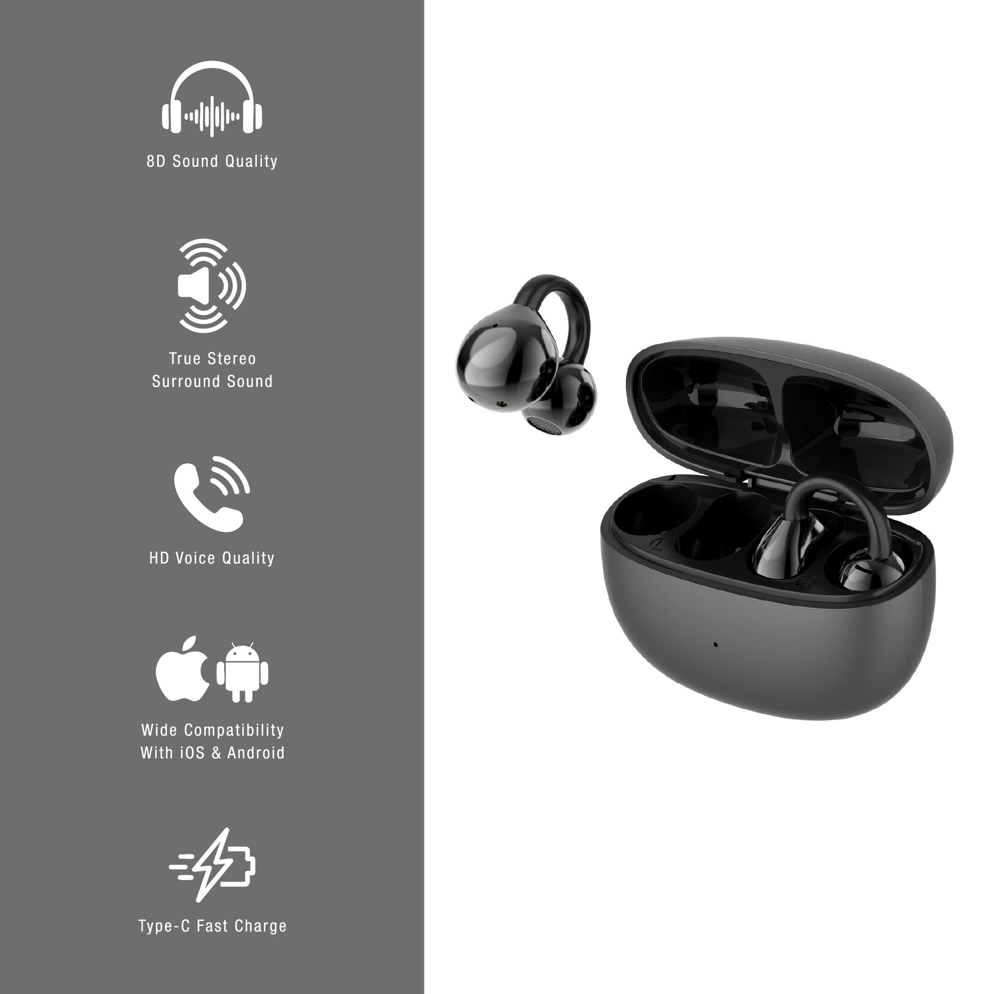 Ultimate Travel Essentials Bundle – Wireless Earbuds, Purtag Tracker & Memory Foam Travel Pillow Set-4