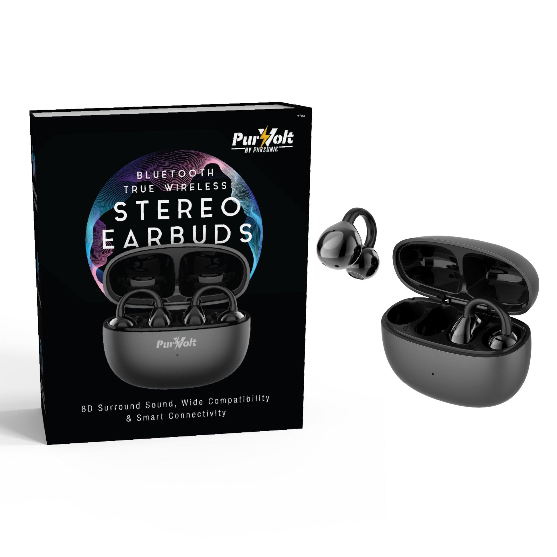 True Wireless Stereo Earbuds & Purtag Tracker-1