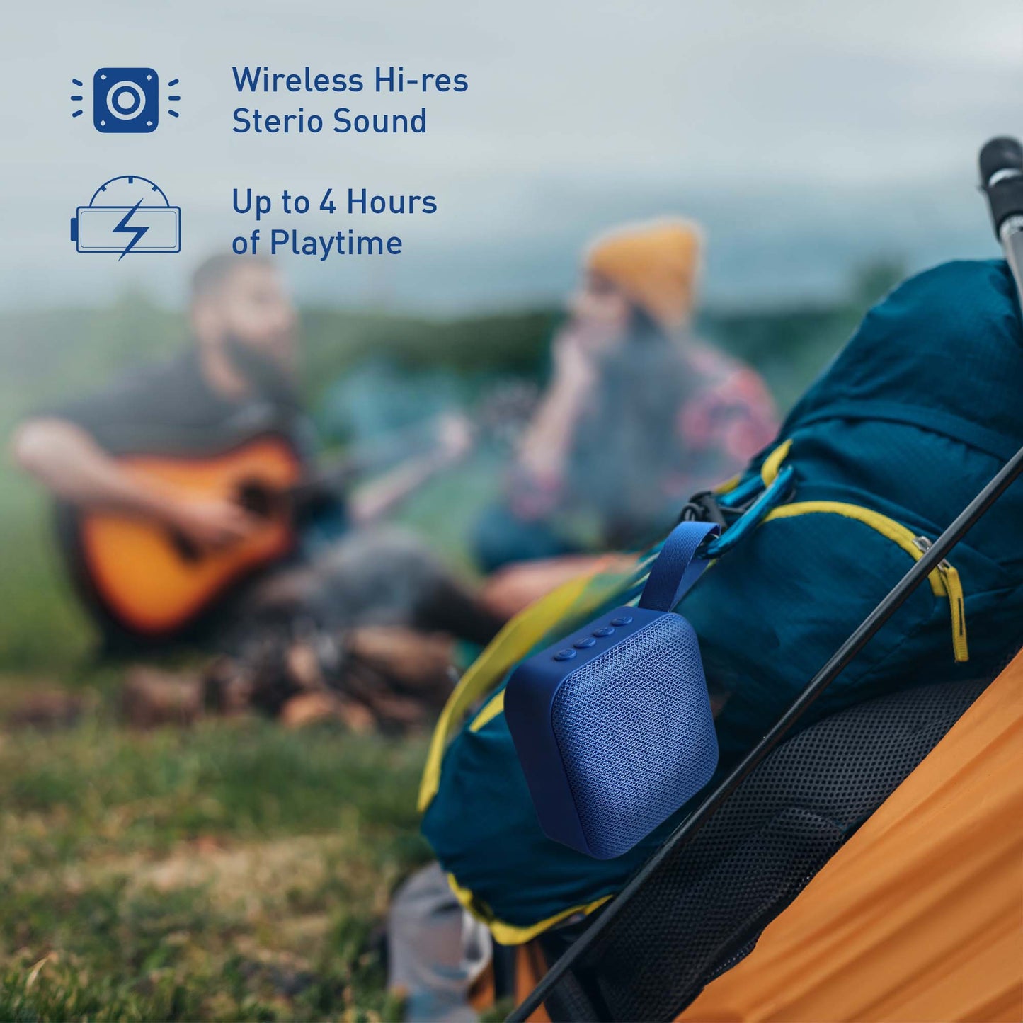 On-the-Go Essentials Bundle: Wireless Speaker & Purtag Tracker-1