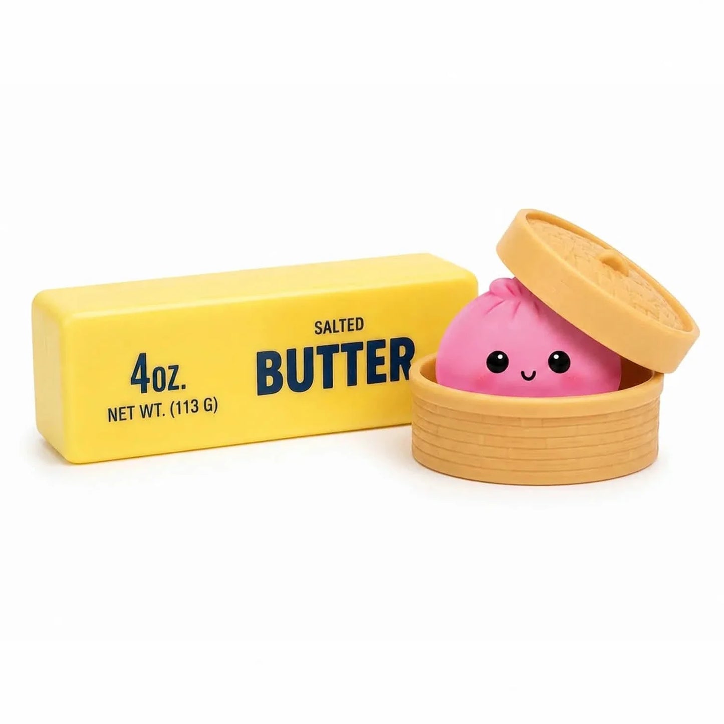 2-Pack: Squishy Dumpling & Butter Combo Pack – Slow Rising Fidget Toys