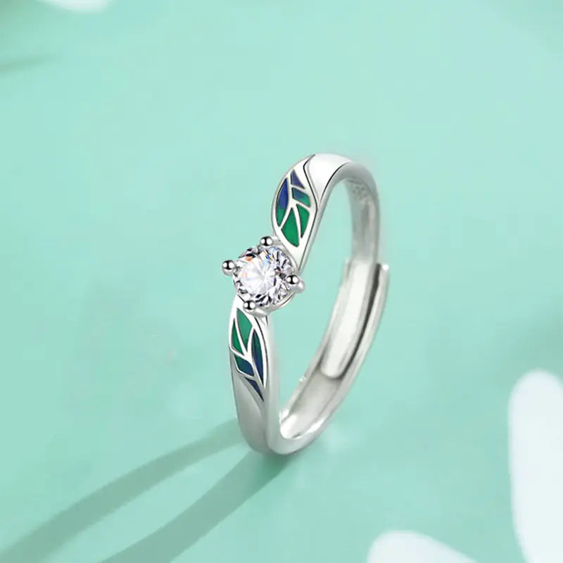 S999 Pure Silver Simple Sterling Silver Ring