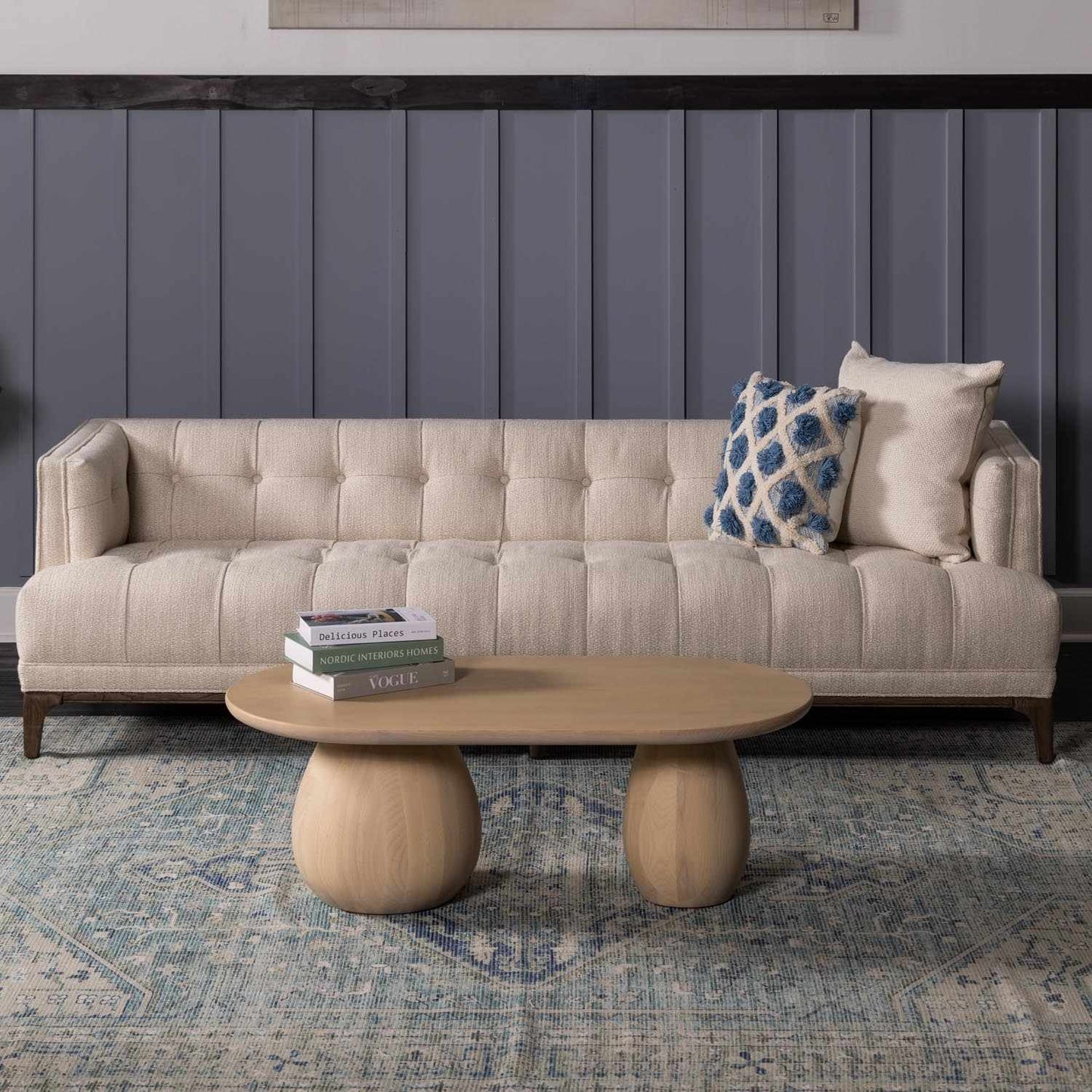 Byers Handmade Cotton-blend Aqua Rug-2