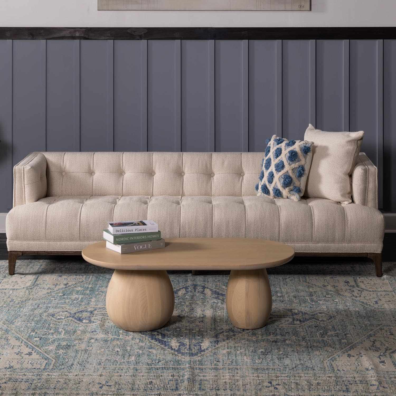 Byers Handmade Cotton-blend Aqua Rug-2
