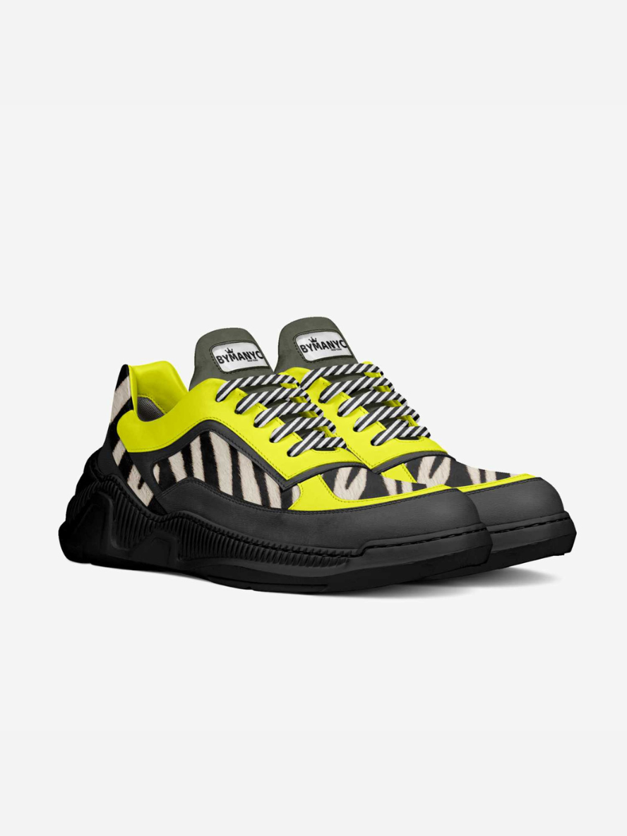 BYMANYC ® NYC Flatiron Iconic: Architecturally Elegant Vegan Sneakers-1