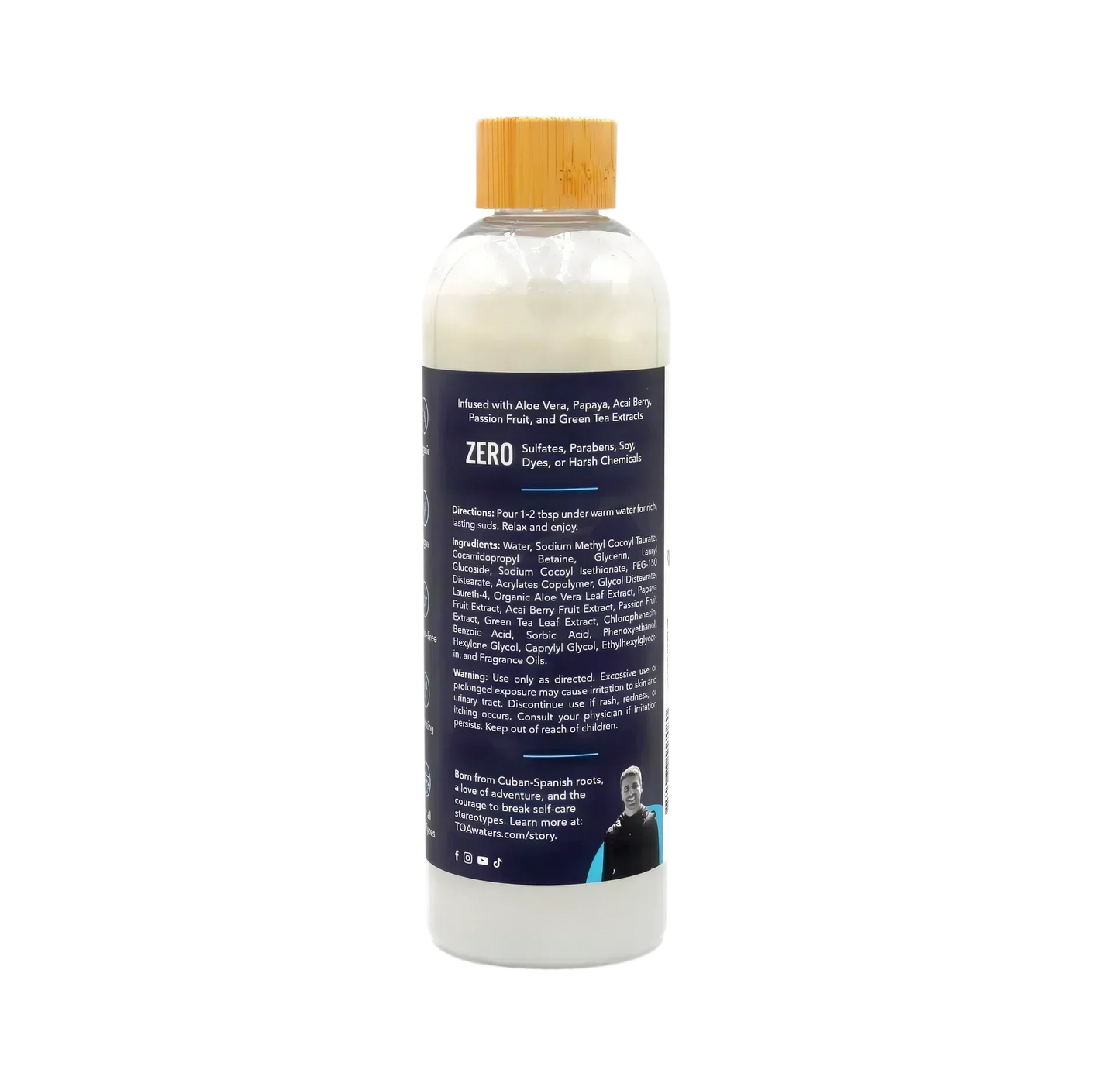 Debonair Bubble Bath - Jasmine and Teakwood