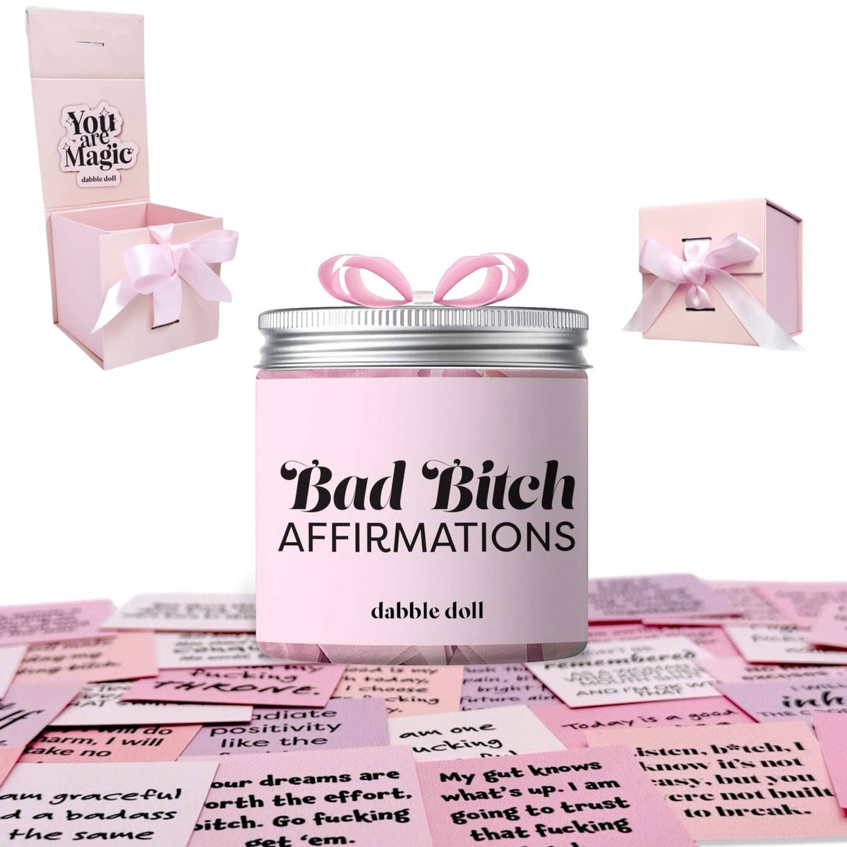 Badass B*tch Affirmation Jar