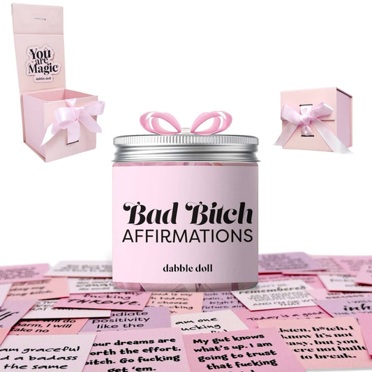 Badass B*tch Affirmation Jar