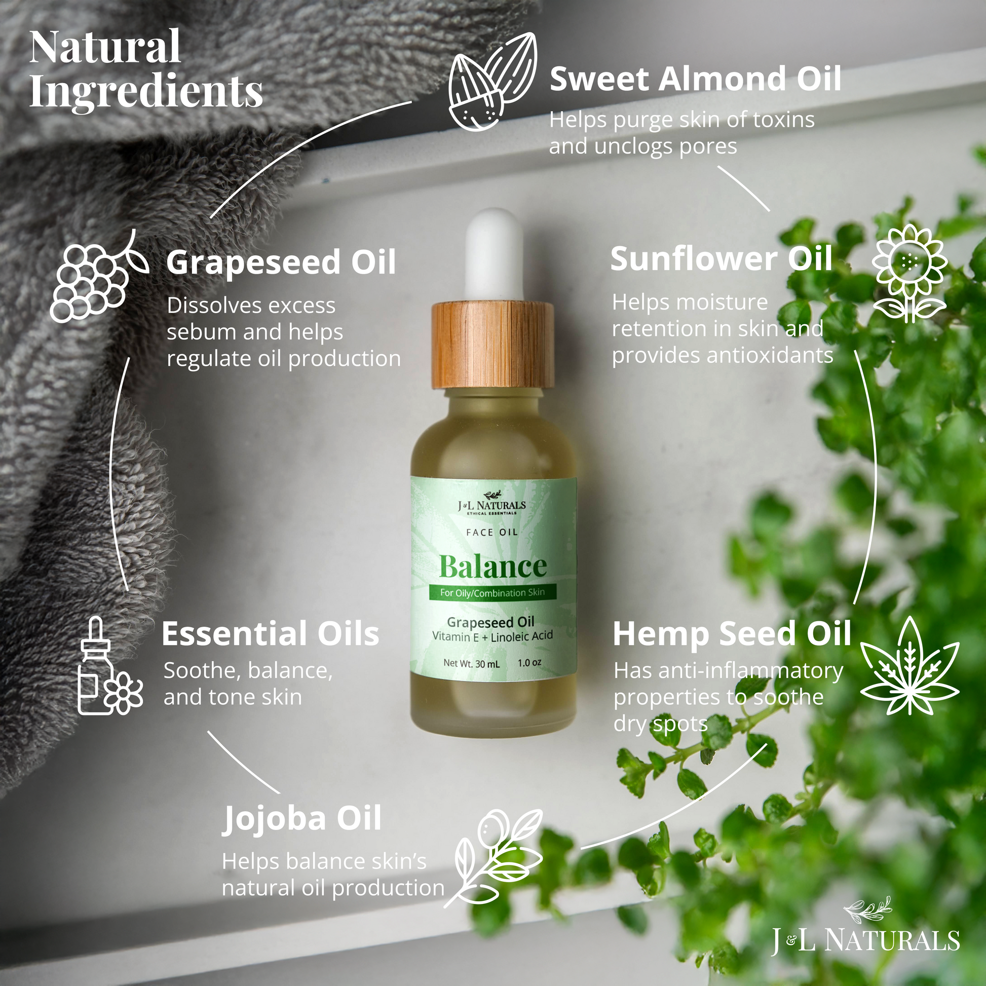 Natural Face Oil Bundle (5-Pack)-2