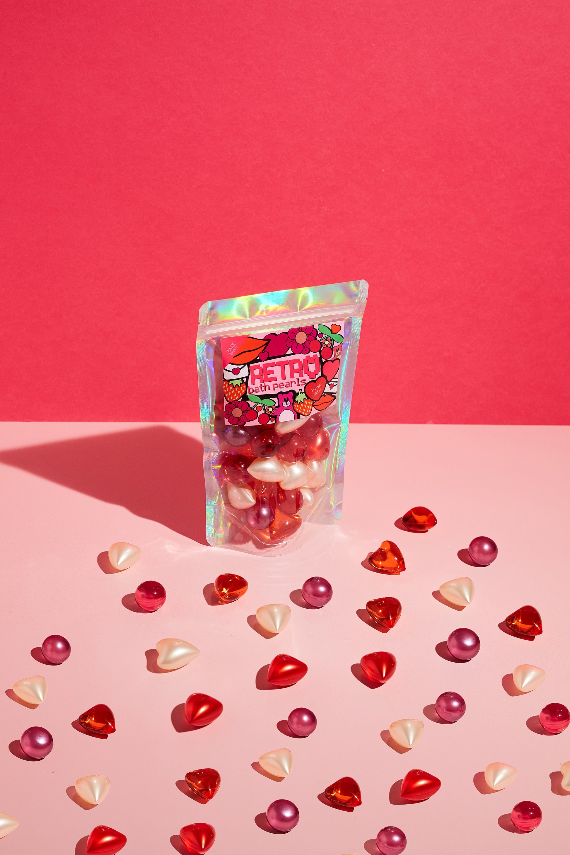 Pink Mix Bath Pearls - Jumbo Pack-1
