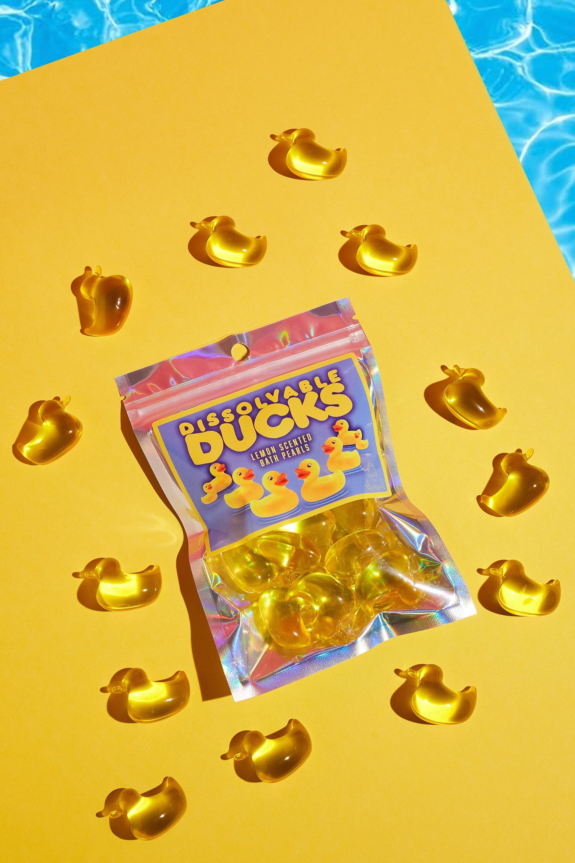 Lemon Duck Bath Pearls-1