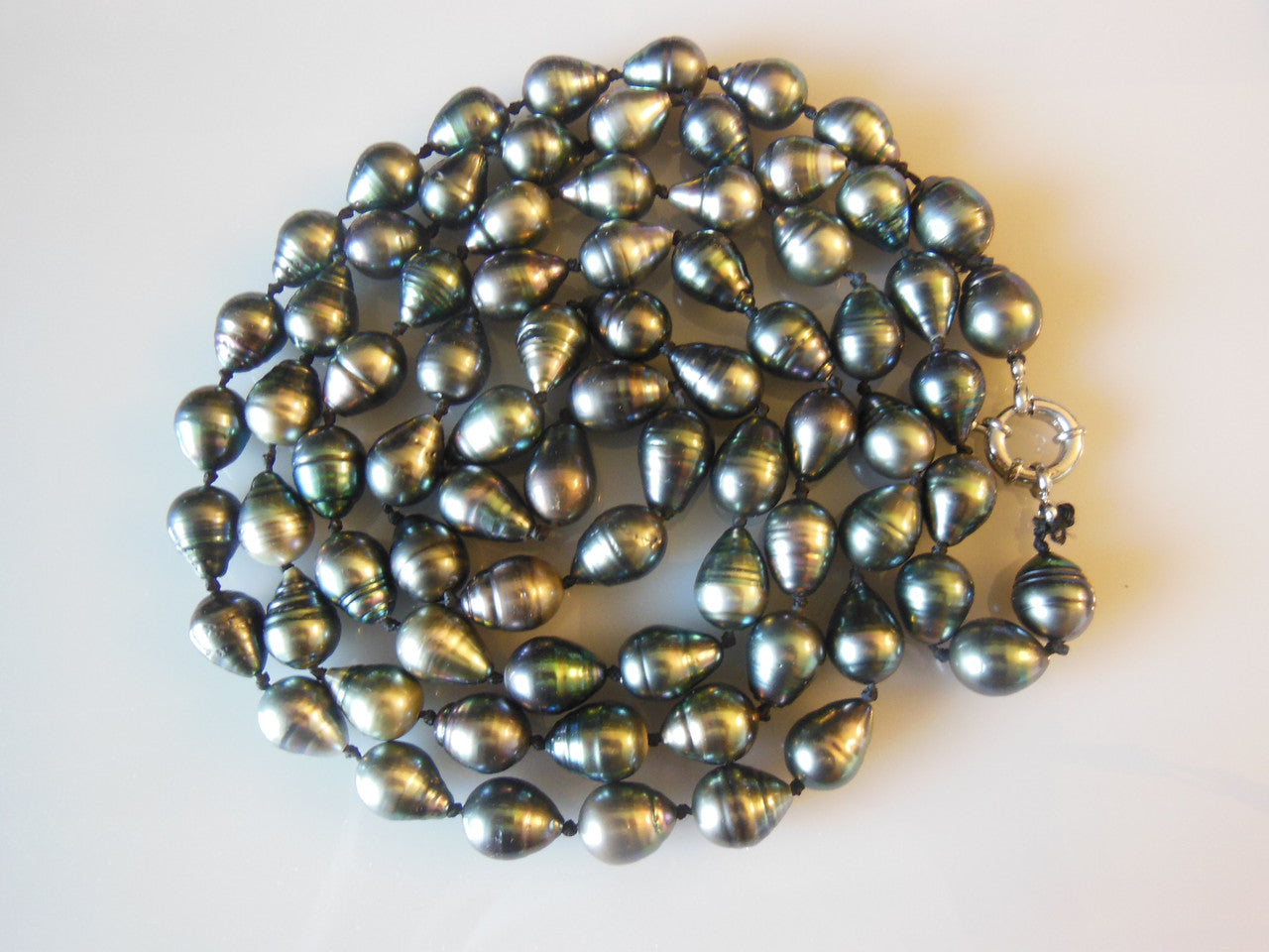 Tahitian Baroque Pearl Mega Set: Interchangeable Necklace/Bracelet, Earrings/Pendant-8