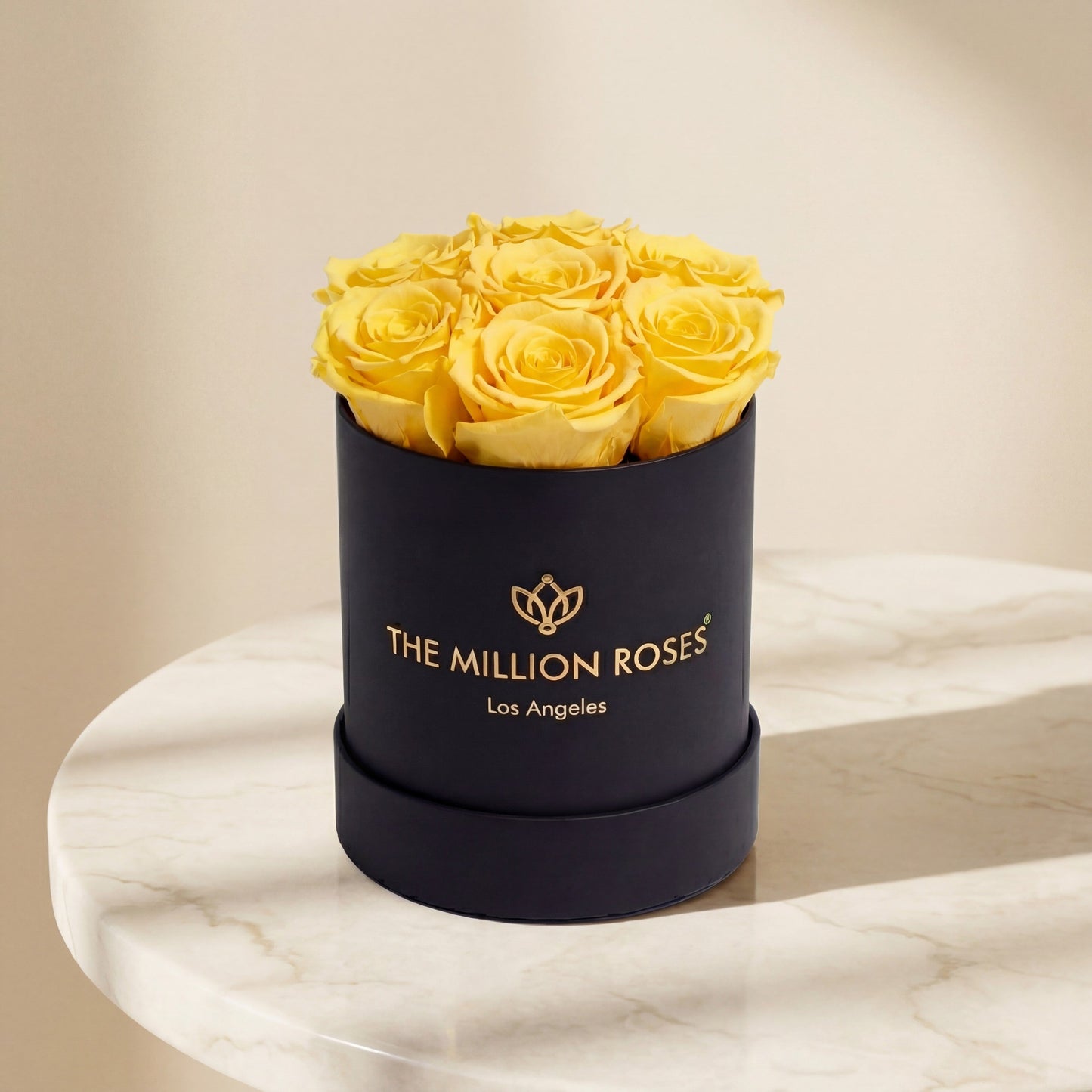 Basic Black Box | Yellow Roses