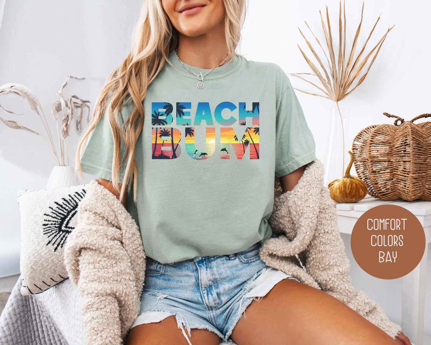 Beach Bum Comfort Colors Shirt-2