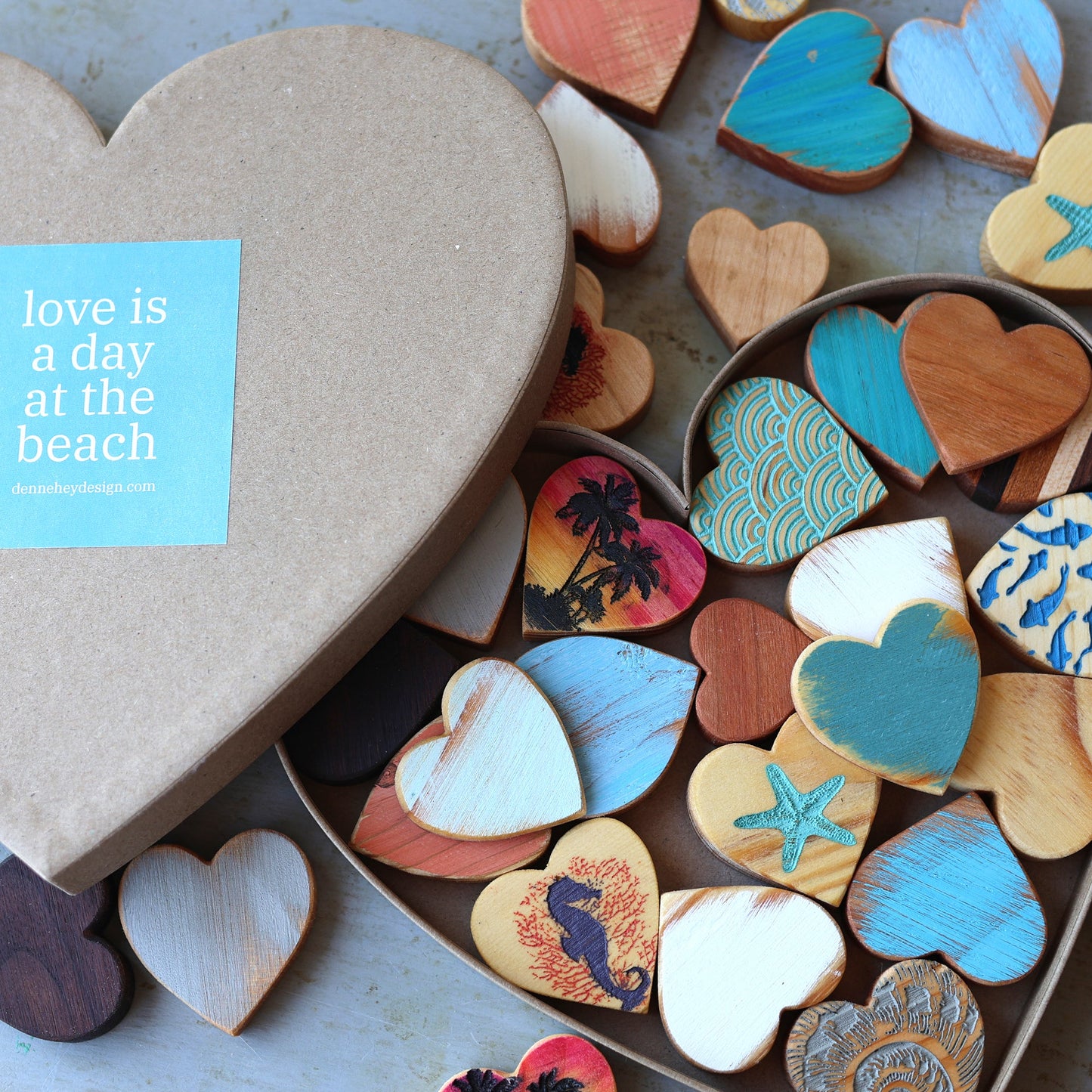 Heart-Shaped Mystery Boxes :: Beach