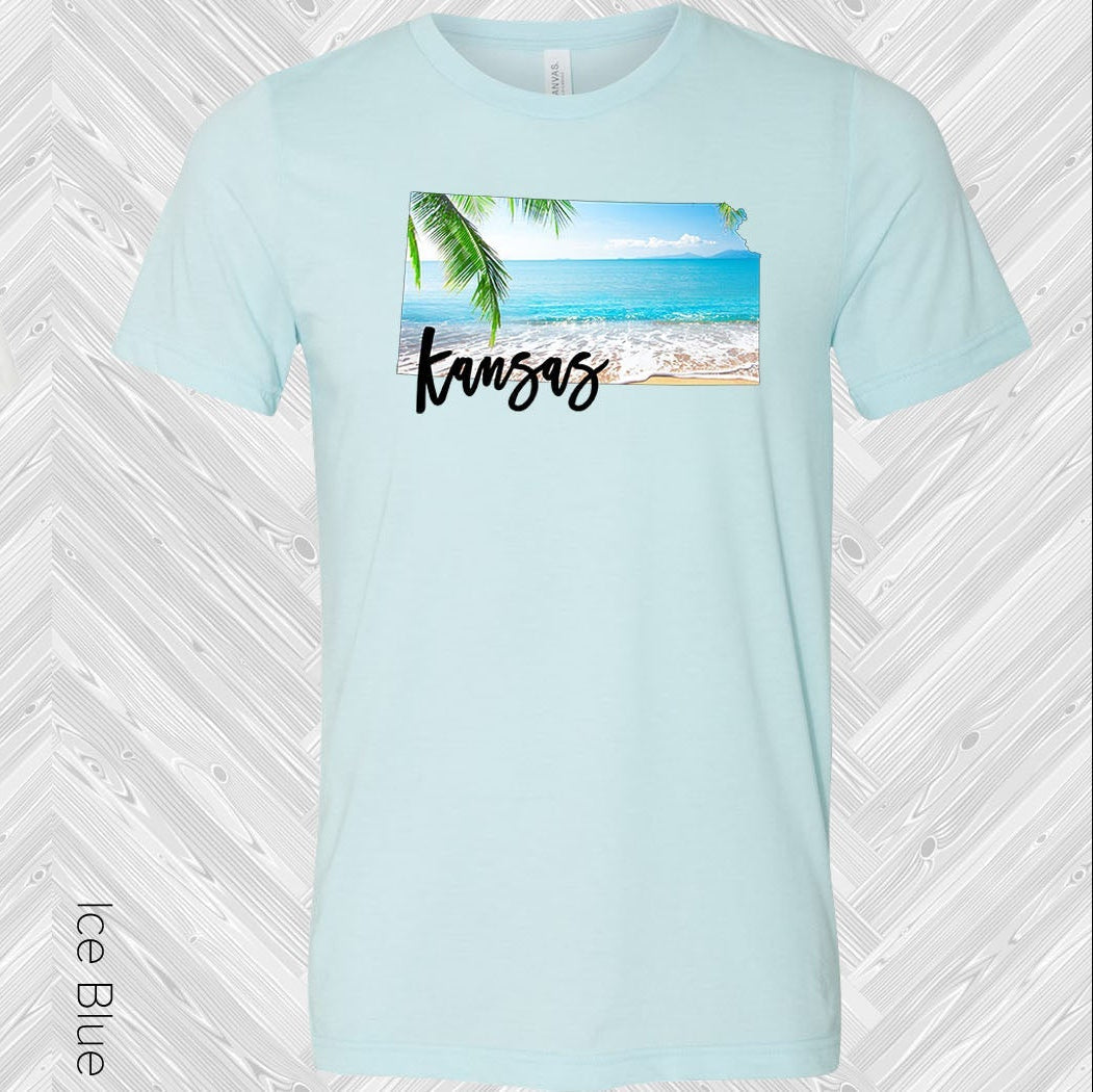 Beach Kansas Graphic Tee