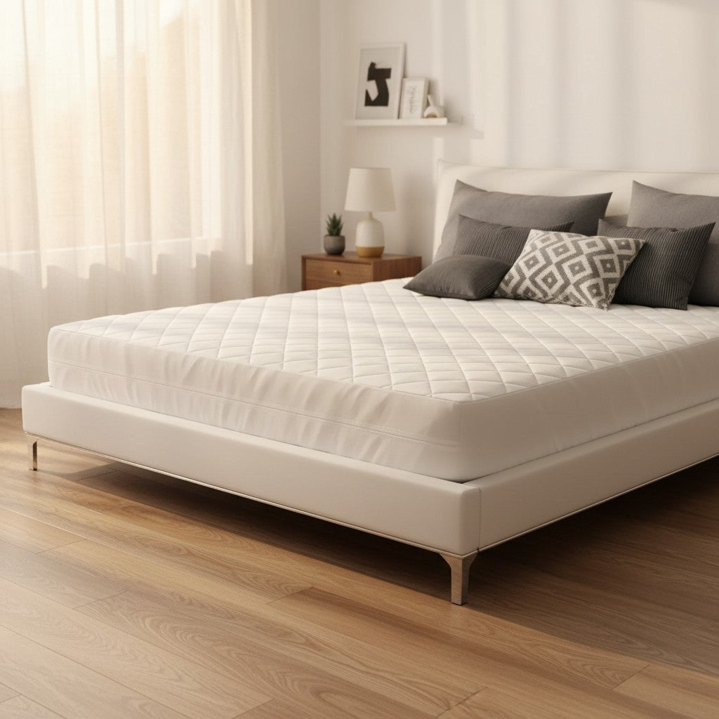 Quilted Mattress Encasement Bed Bug Proof-0
