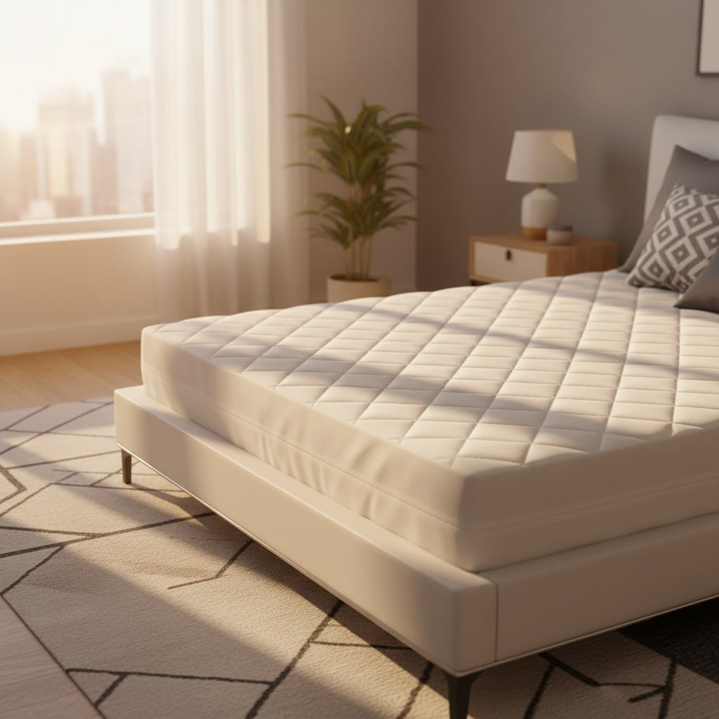 Quilted Mattress Encasement Bed Bug Proof-2
