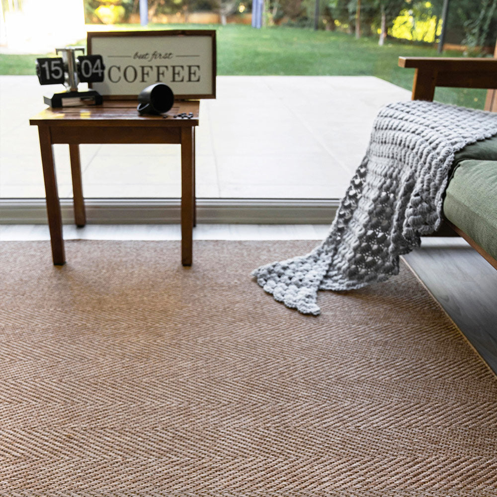 Swift Beige Machine Woven Rug-1