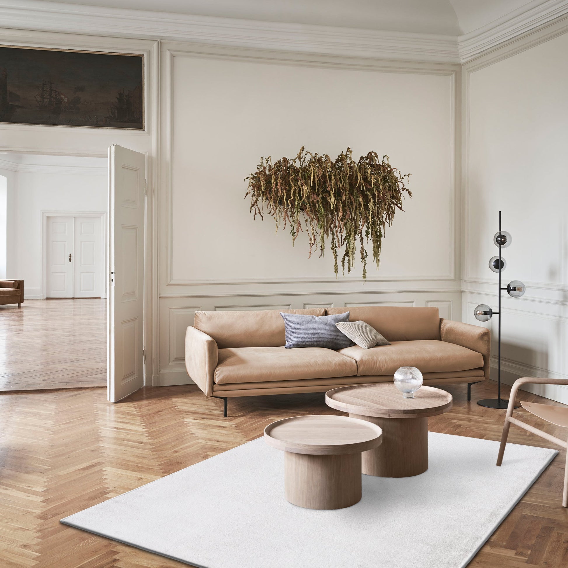 White Plush Area Rug-2