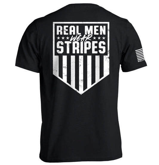 Real Men Wear Stripes (Back Print)