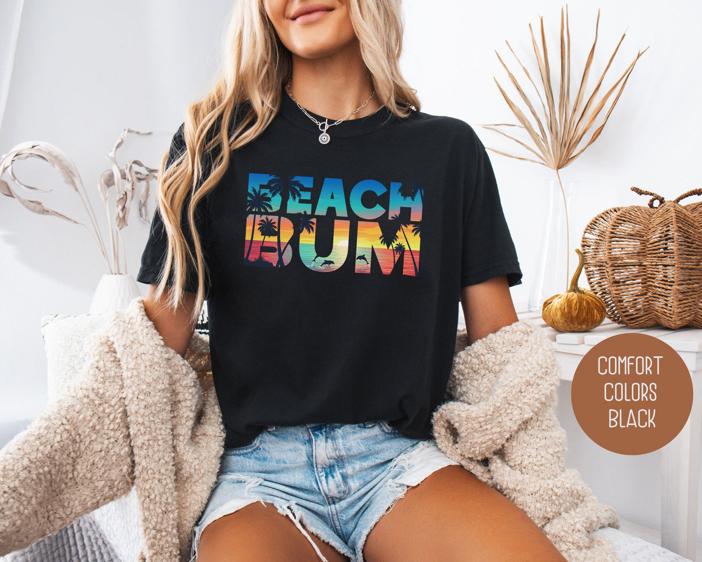 Beach Bum Comfort Colors Shirt-3