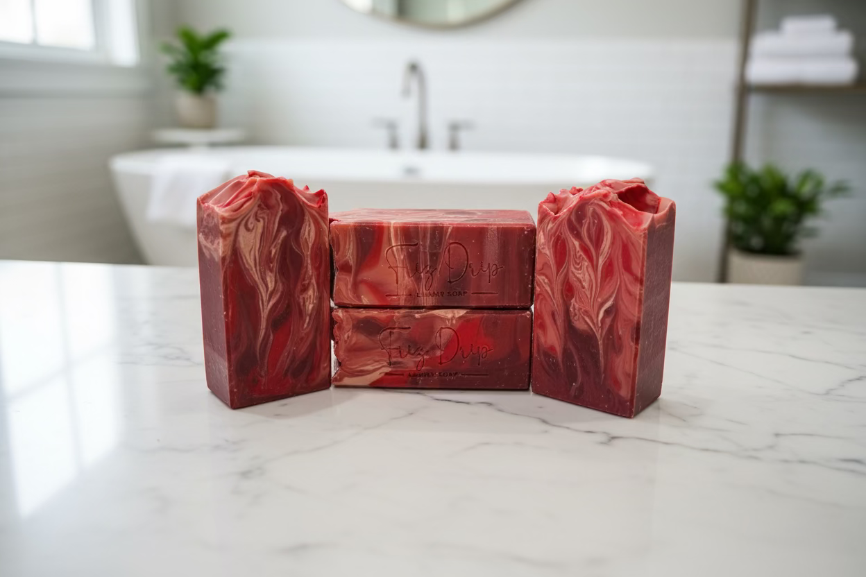 Black Cherry Twist Soap-0