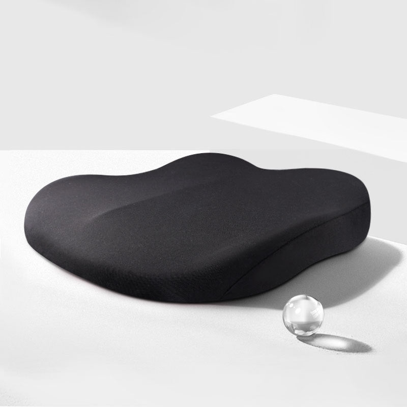 Black seat cover thick cushion. seat cover thick cushion. Black Luxury Memory Foam Car Seat Cushion – All-Season Comfort & Support