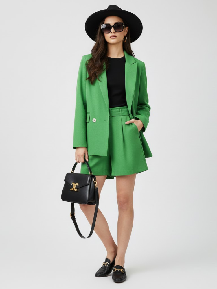Blazer and Shorts Set SOHO NYFW New Colecction BYMANYC ® New York-0