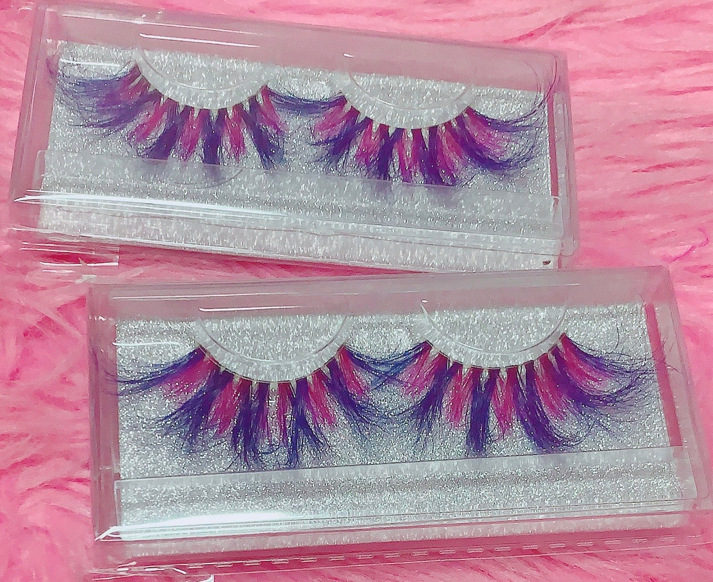 *BLUEBERRY TWIST* (Blue/Fuschia/Purple) DOLLicious COLORBLAST Lashes!