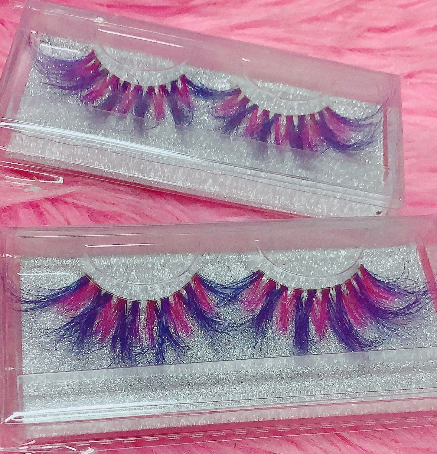 *BLUEBERRY TWIST* (Blue/Fuschia/Purple) DOLLicious COLORBLAST Lashes!