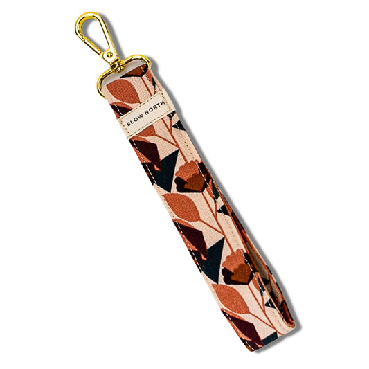 Wristlet Keychain - Blush Florence