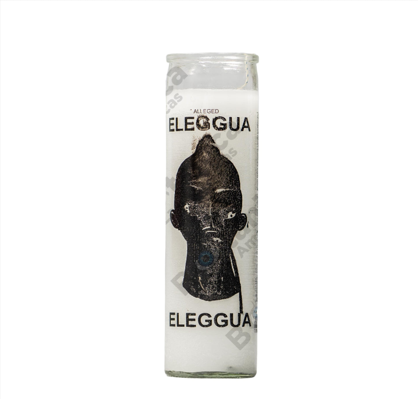 VELA BLANCA ELEGGUA(8")