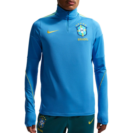 Brazil blue training technical Soccer tracksuit 2026/27 - Nike-0