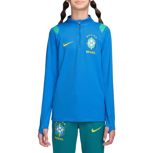 Kids - Brazil Training Technical Soccer Tracksuit 2026/27 - Nike-0