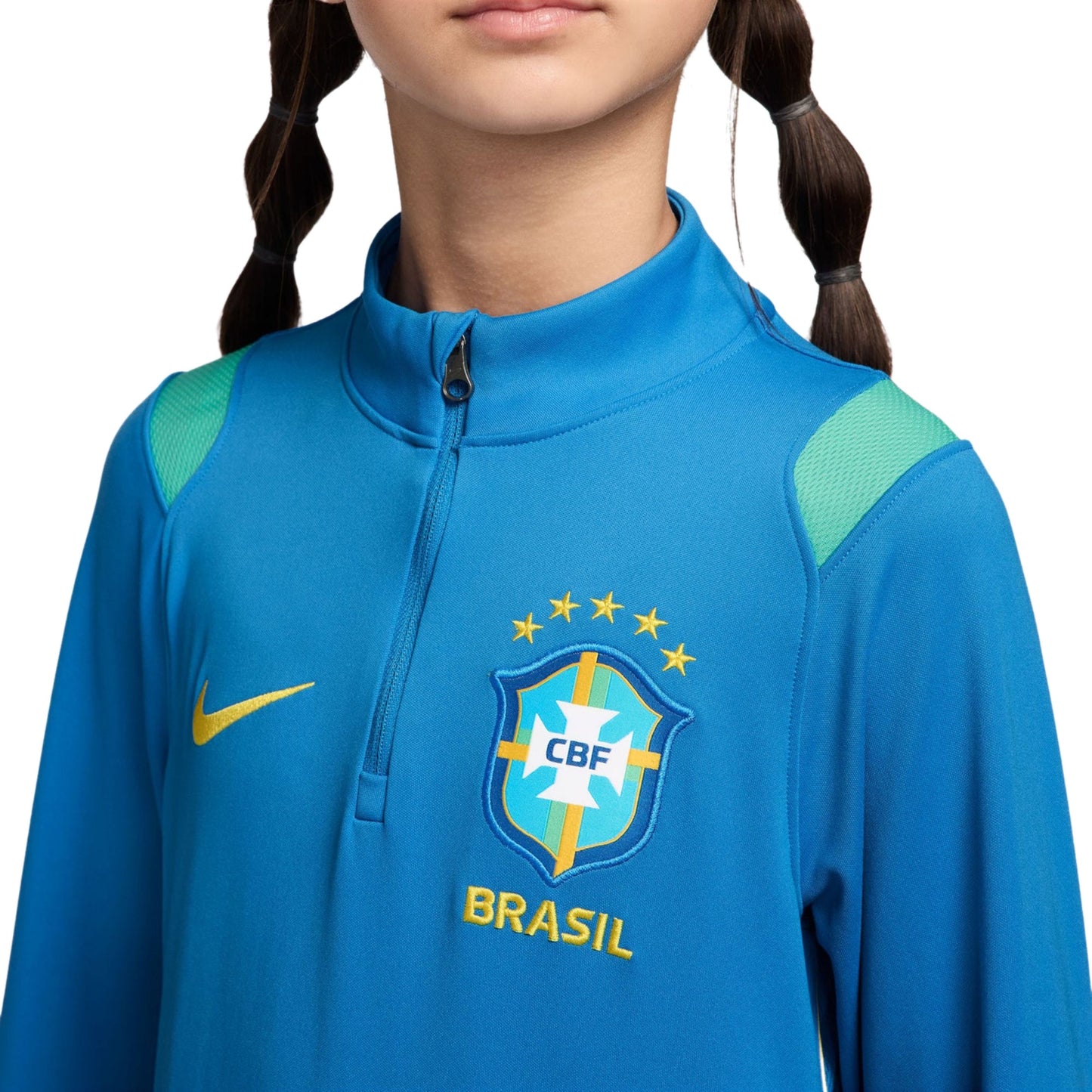 Kids - Brazil Training Technical Soccer Tracksuit 2026/27 - Nike-2