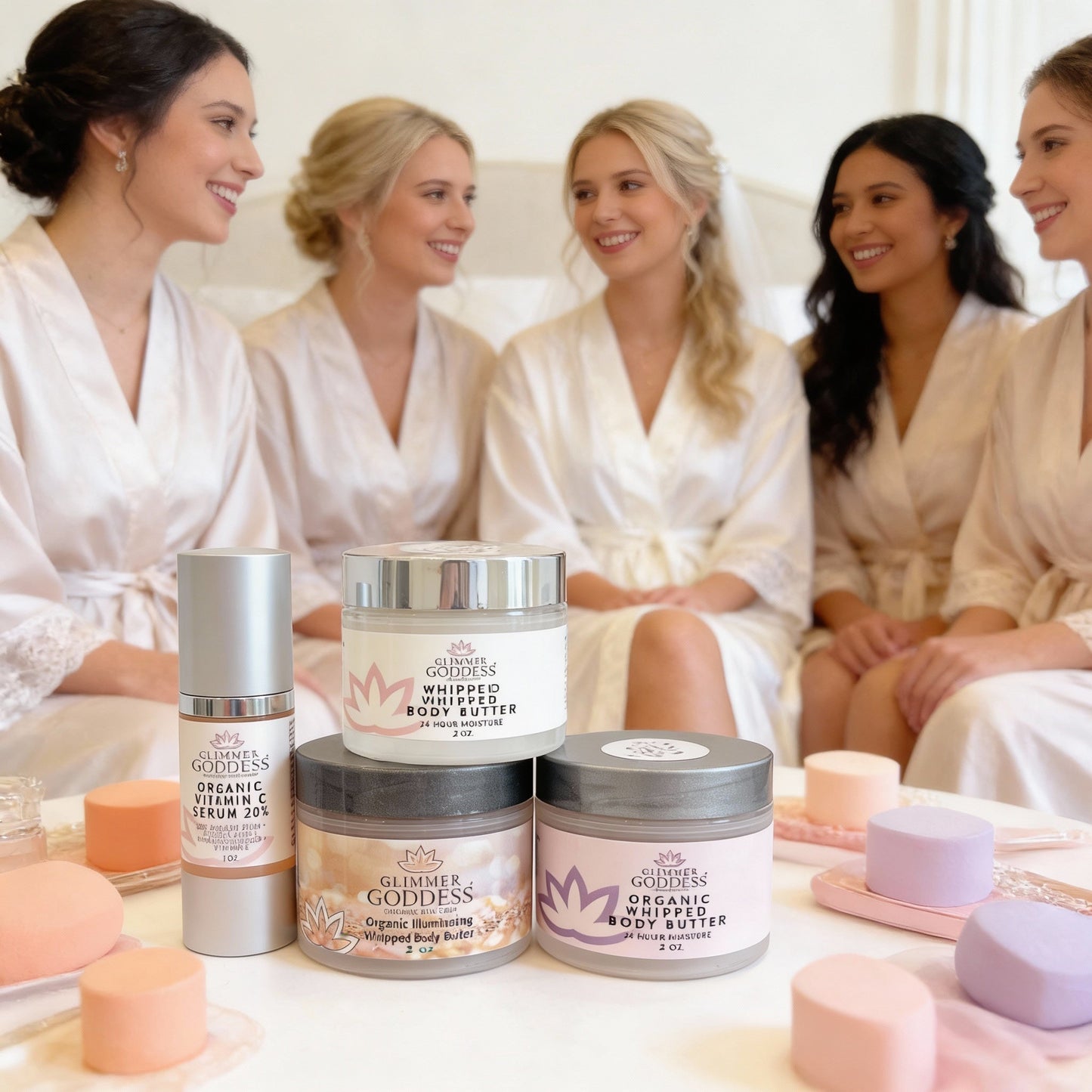 Bridesmaid Glow Gift Set – Radiant Beauty Essentials for Bridal Party & Wedding Day