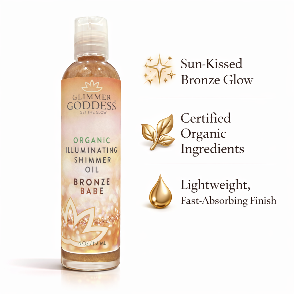 Organic Shimmer Body Oil