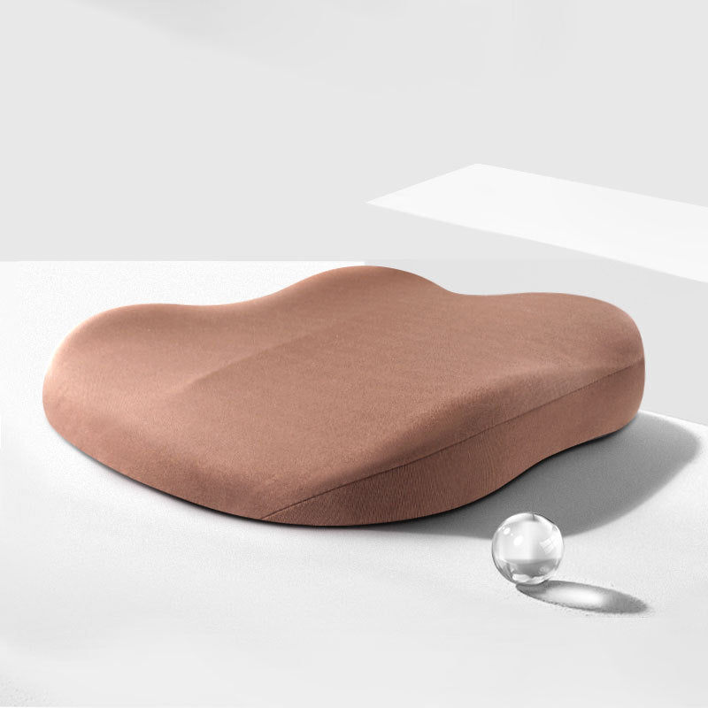 Brown seat cover thick cushion. seat cover thick cushion. Brown Luxury Memory Foam Car Seat Cushion – All-Season Comfort & Support