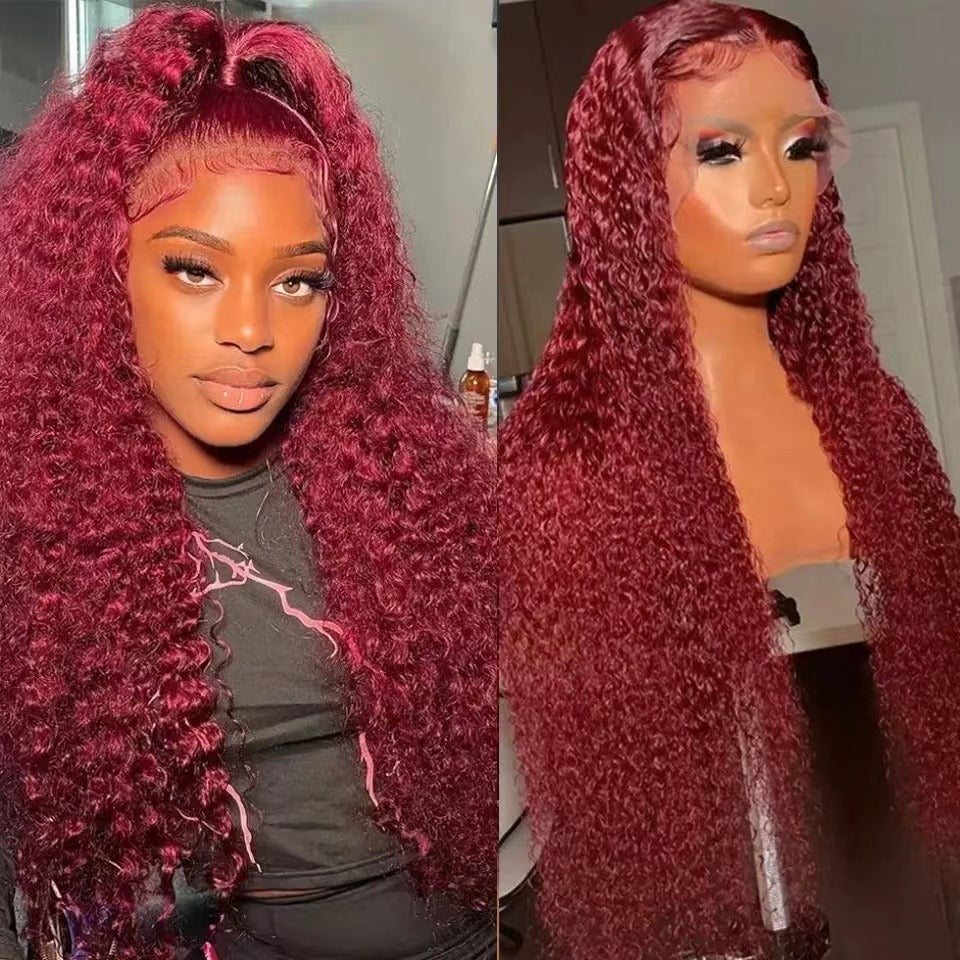 High Temperature Silk Front Lace Wig (13x4)